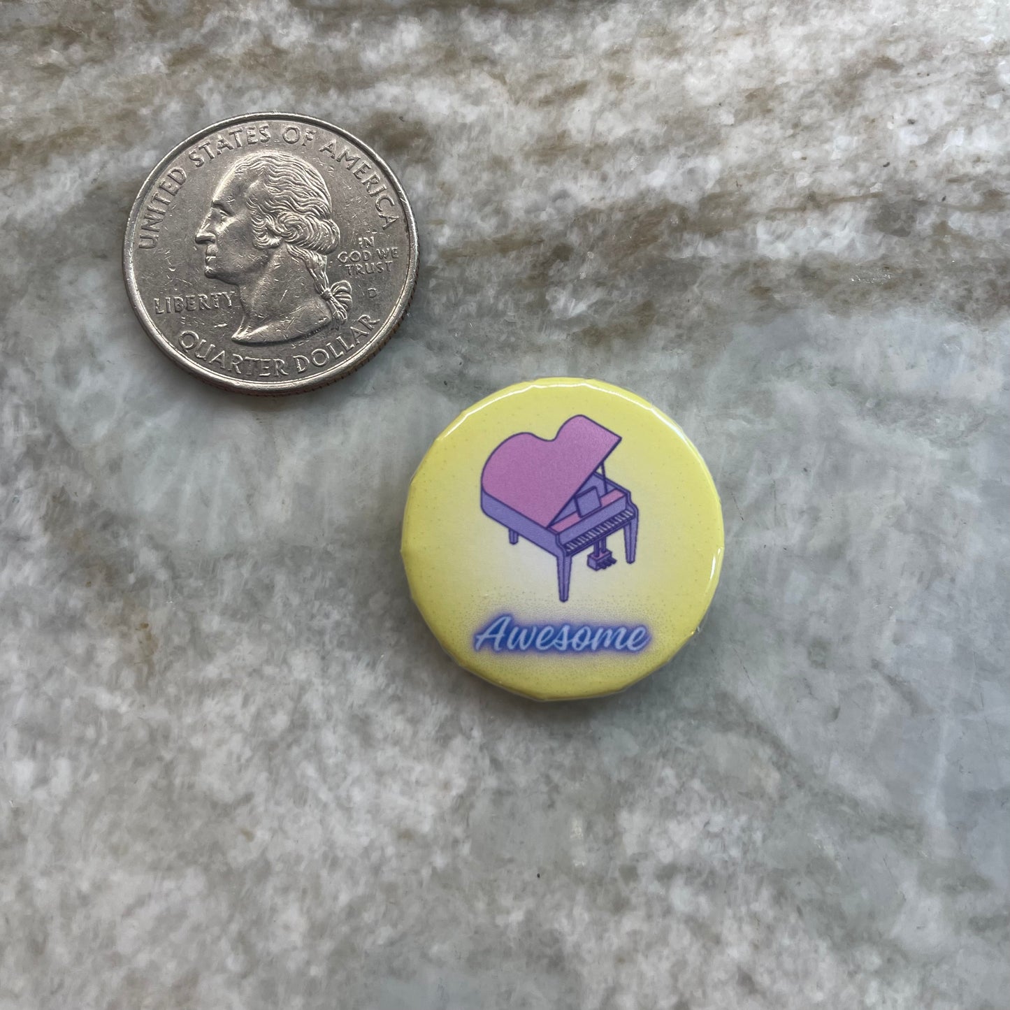 Piano Progress Pins - “Awesome” 25 pins