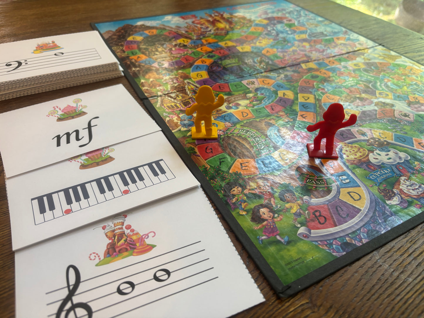 Musical Candy-Themed Flashcards Supplement