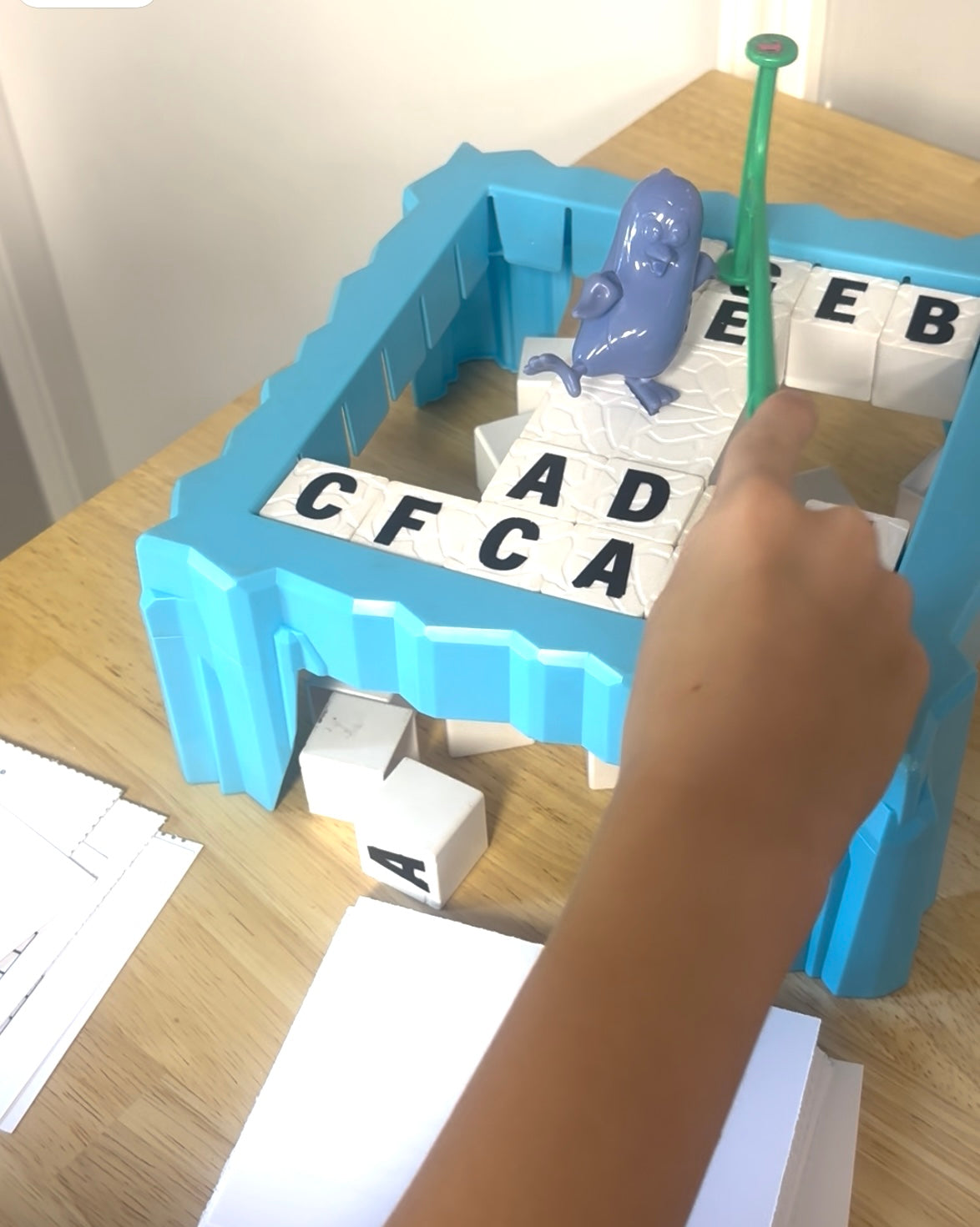 "Don't Break the Ice" Game Musical Flashcards Printable Supplement