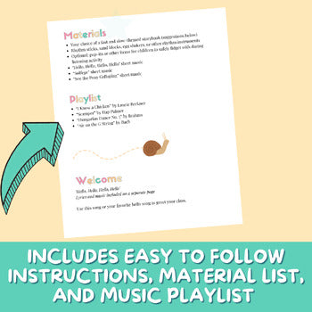 Lesson Plan - Musical Concepts - Fast and Slow