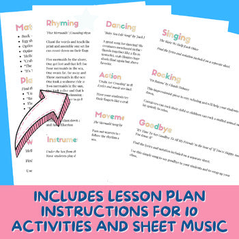 Lesson Plan - Storybook - How to Catch a Mermaid