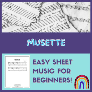Sheet Music - "Musette"