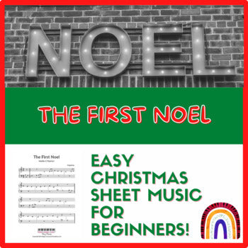 Sheet Music - The First Noel
