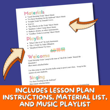 Lesson Plan - Storybook - Freight Train