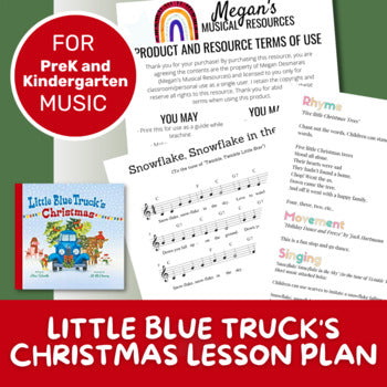 Lesson Plan - Storybook - Little Blue Truck's Christmas