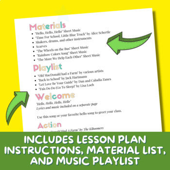 Lesson Plan - Storybook - Time for School, Little Blue Truck