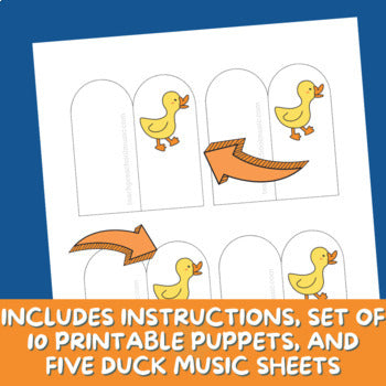 Finger Puppets and Songs - Ducks