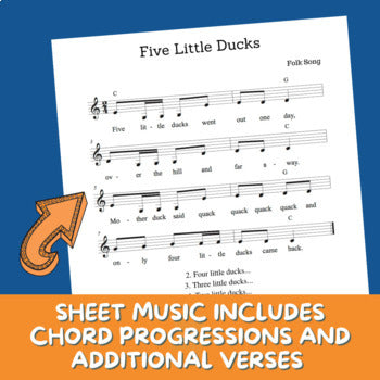 Finger Puppets and Songs - Ducks