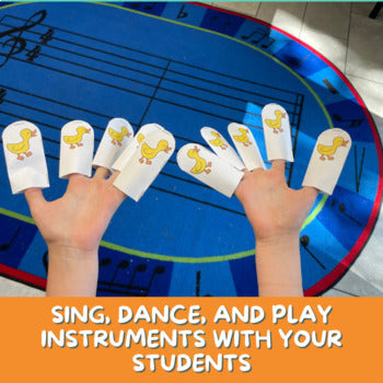 Finger Puppets and Songs - Ducks