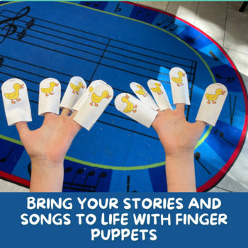 Finger Puppets and Songs - Monsters