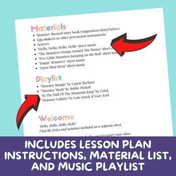 Lesson Plan - Monsters