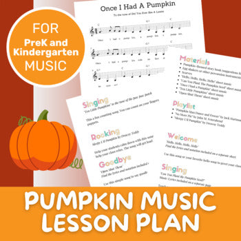Lesson Plan - Pumpkins