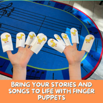 Finger Puppets and Songs - Monkeys