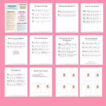 Storytime Plan - Animals