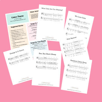 Storytime Plan - Colors