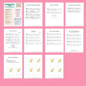 Storytime Plan - Numbers and Counting