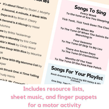 Storytime Plan - Monsters