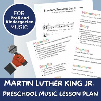 Lesson Plan - Holidays - Martin Luther King Jr. Day