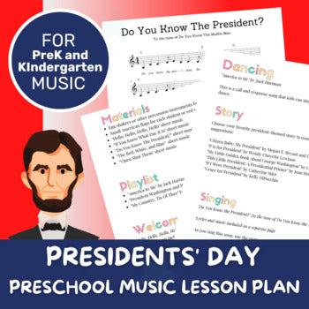 Lesson Plan - Holidays - Presidents Day