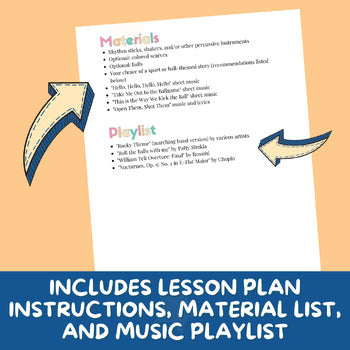 Lesson Plan - Balls and Sports
