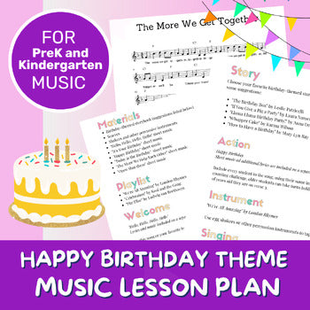 Lesson Plan - Happy Birthday