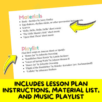 Lesson Plan - Storybook - Beehive