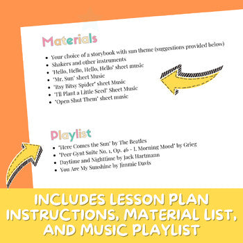Lesson Plan - Sunshine
