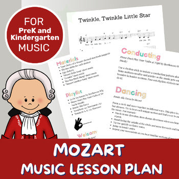 Lesson Plan - Composers - Mozart