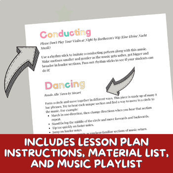 Lesson Plan - Composers - Mozart