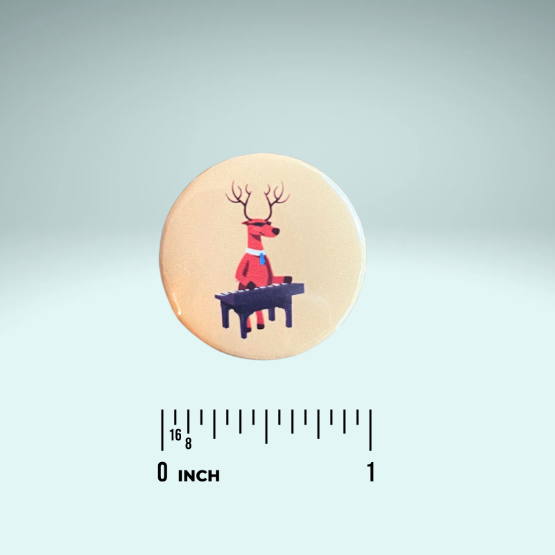Piano Progress Pins - "Animal: Deer"