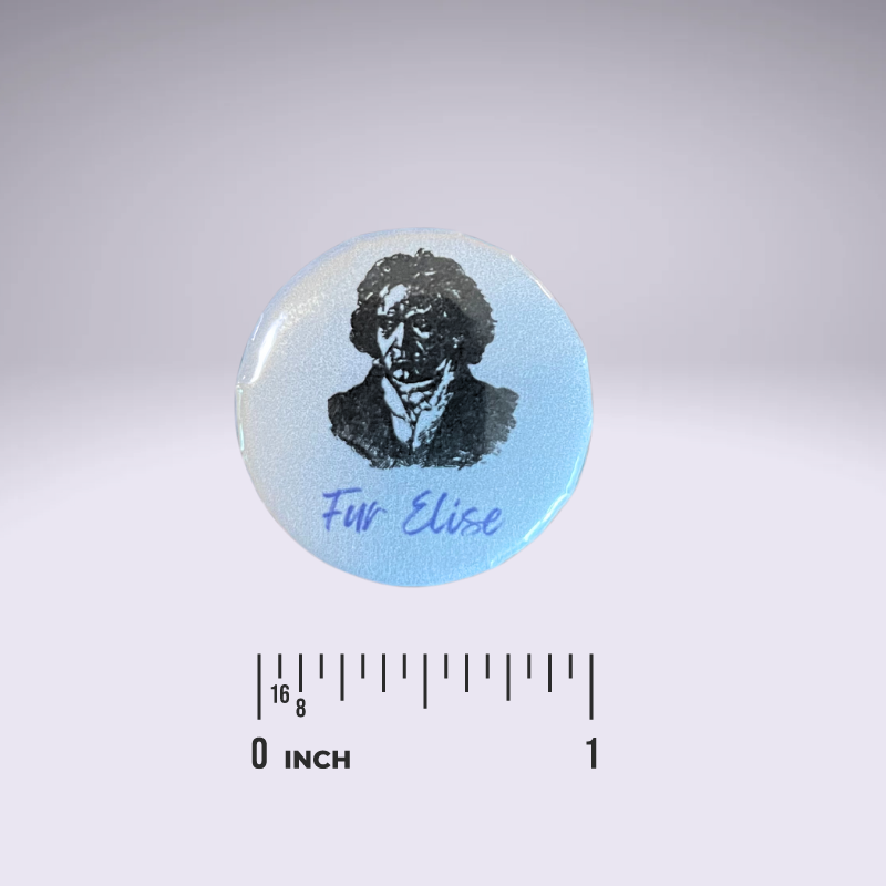 Piano Progress Pins - "Beethoven Fur Elise"