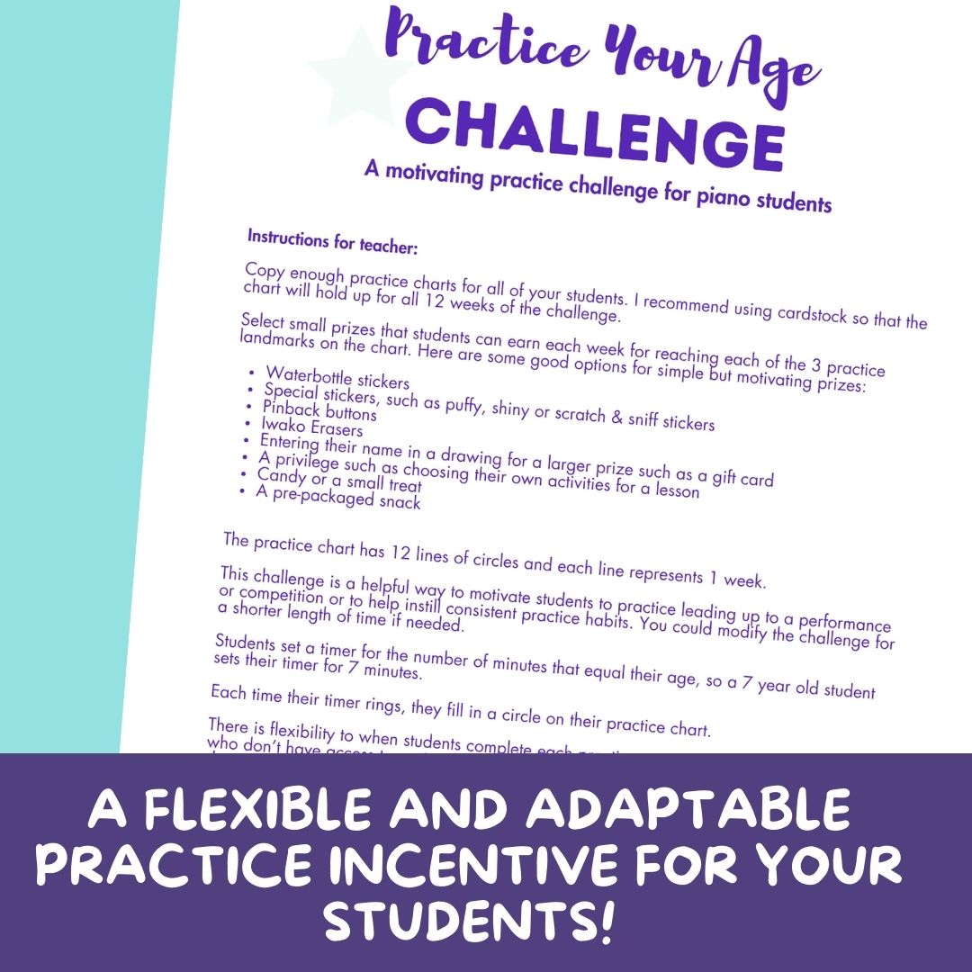 Practice Your Age Incentive Challenge