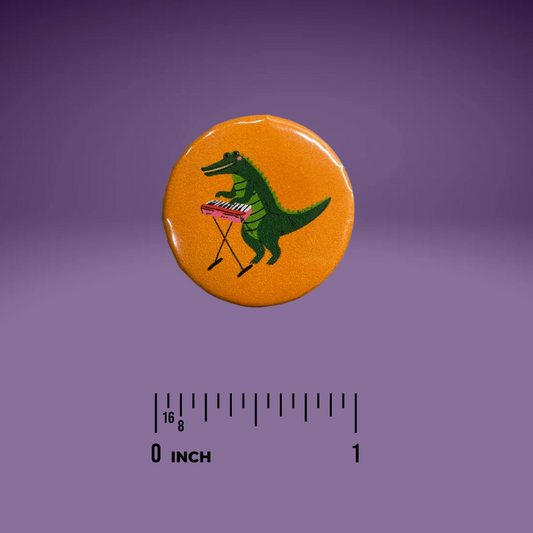 Piano Progress Pins - "Animal: Alligator"