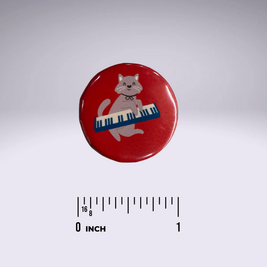 Piano Progress Pins - "Animal: Cat "