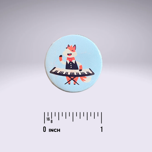 Piano Progress Pins - "Animal: Fox"