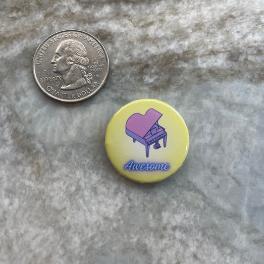 Piano Progress Pins - “Awesome” 25 pins