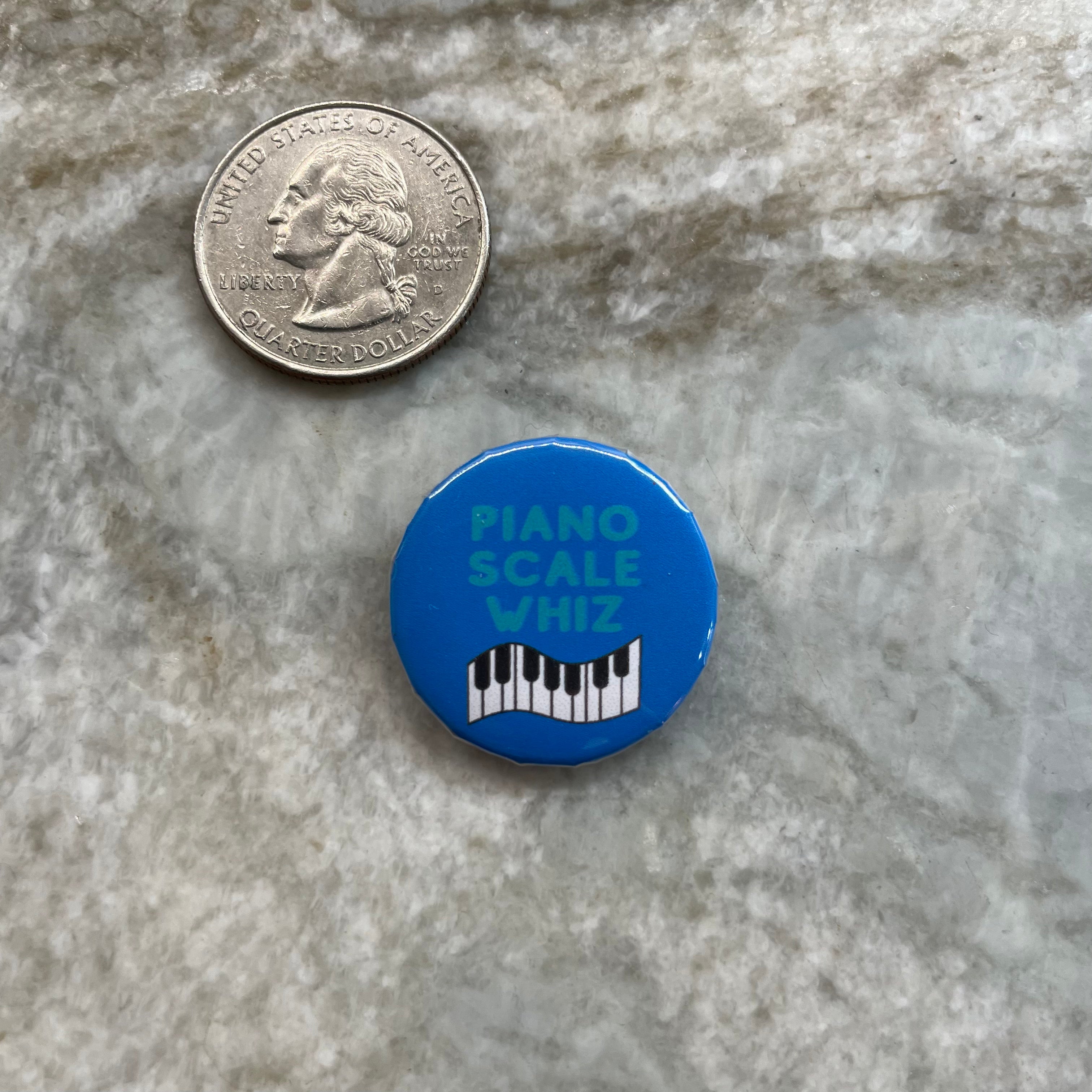 Piano Progress Pins - 