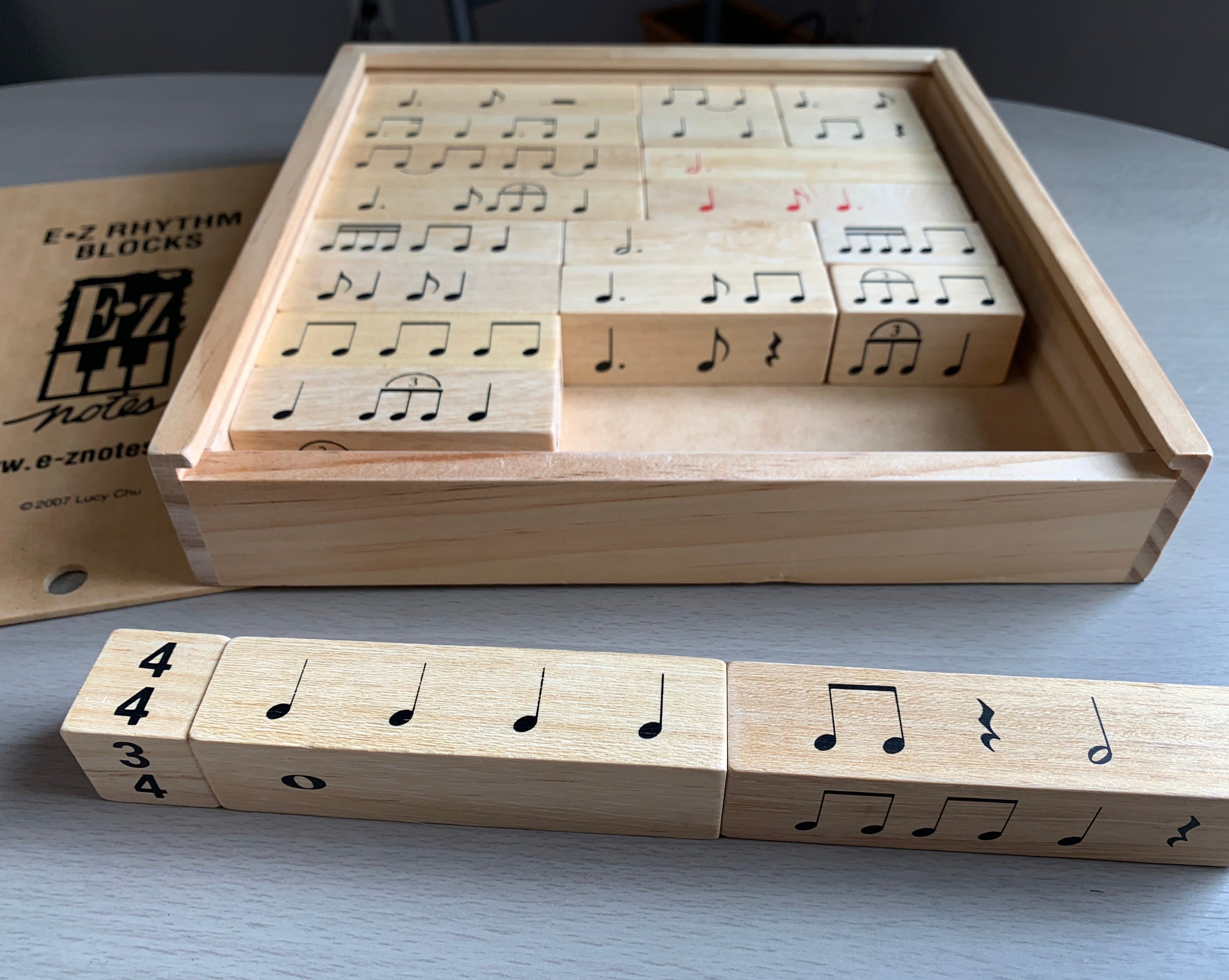 Blocks Musical Note E-Z Notes Rhythm Blocks – Very Piano