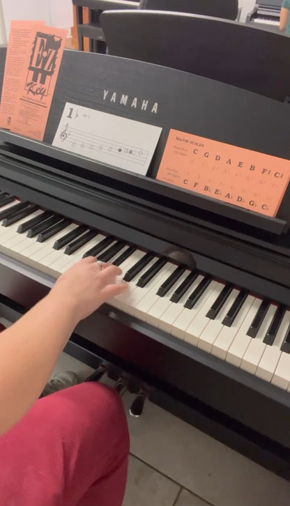 E-Z Key Scale Flashcards