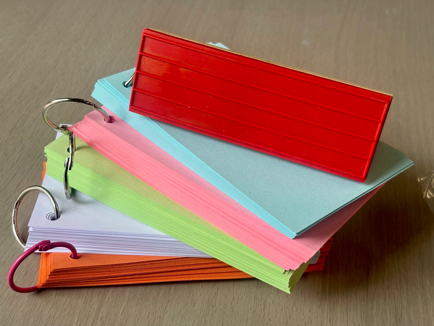 E-Z Notes Staff Rubber Stamp & Make Your Own Flashcards Kit