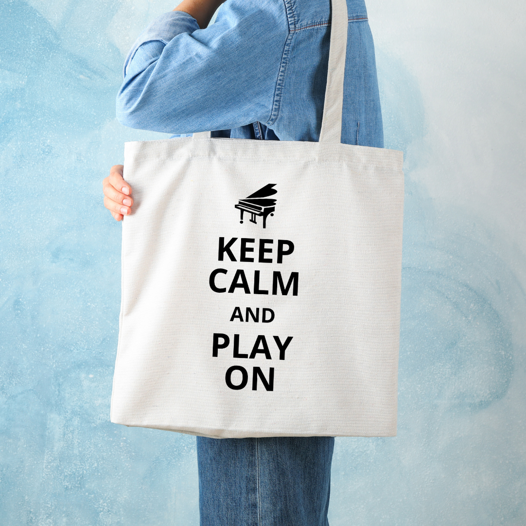 Set of 10 Piano Tote Bags - Mix and Match