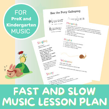Lesson Plan - Musical Concepts - Fast and Slow