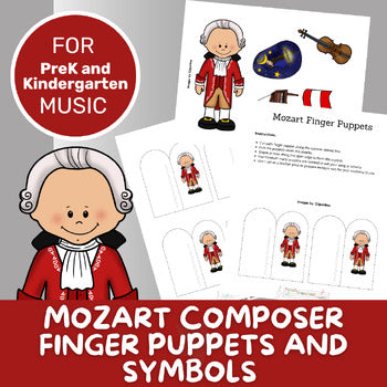 Finger Puppets - Mozart