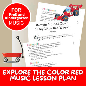 Lesson Plan - Exploring Colors Series - Red