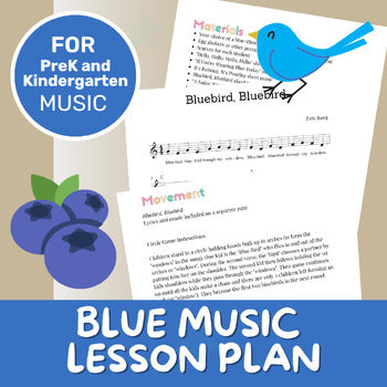 Lesson Plan - Exploring Colors Series - Blue