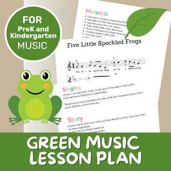 Lesson Plan - Exploring Colors Series - Green