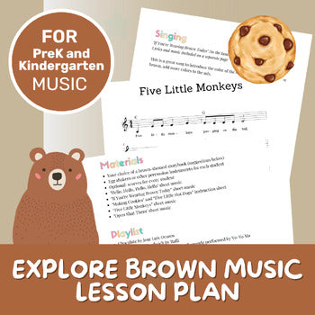 Lesson Plan - Exploring Colors Series - Brown