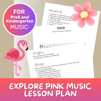 Lesson Plan - Exploring Colors Series - Pink