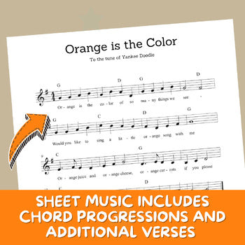 Lesson Plan - Exploring Colors Series - Orange