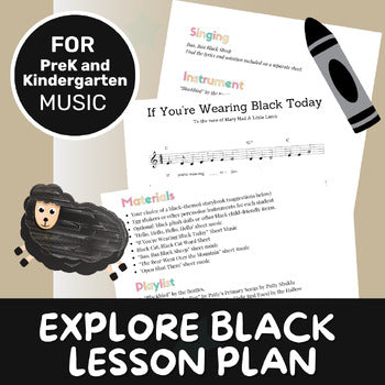 Lesson Plan - Exploring Colors Series - Black